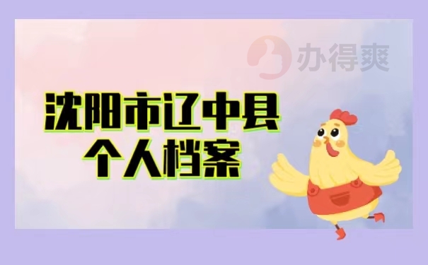 沈阳市辽中县个人档案