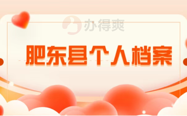 肥东县个人档案