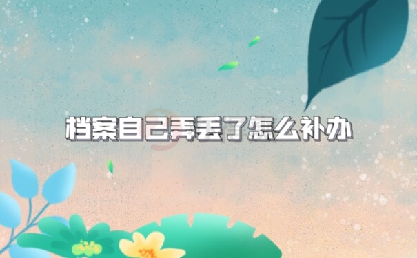 档案丢失