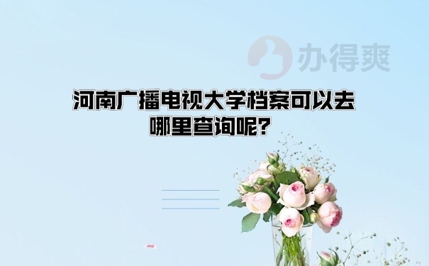 档案查询