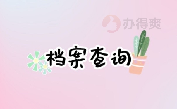 档案查询