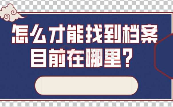 档案怎么查询