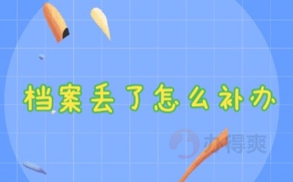 档案丢了