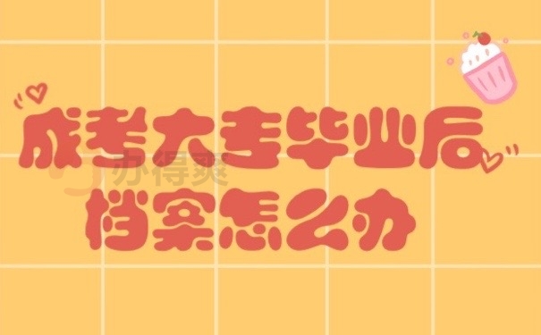 成考档案