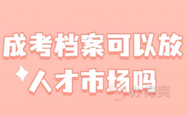 成考档案