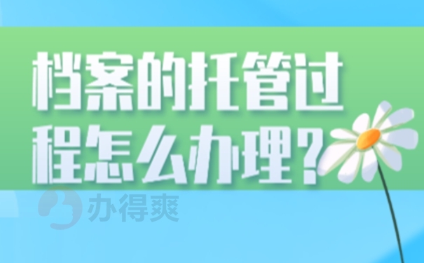 档案托管的整个流程是什么？