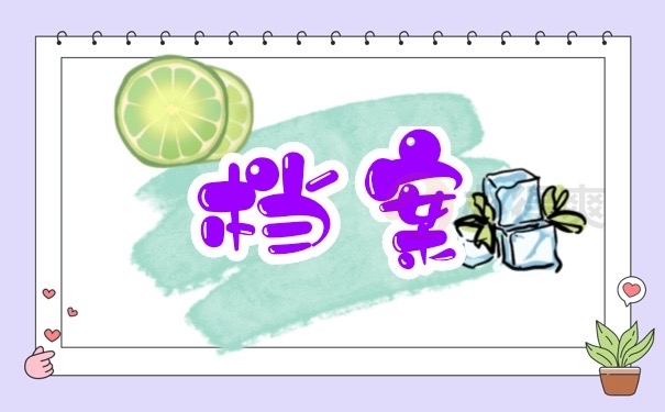 档案