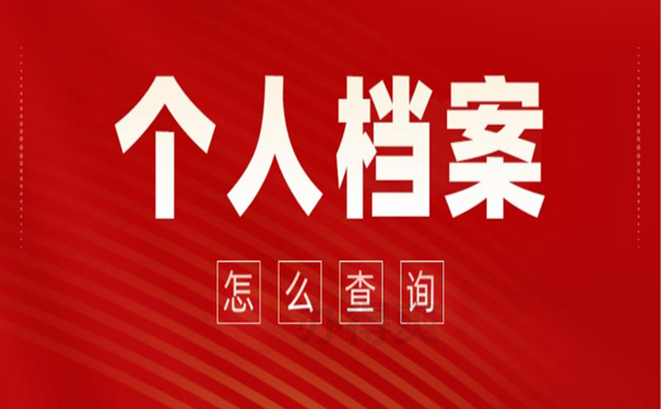 个人档案查询