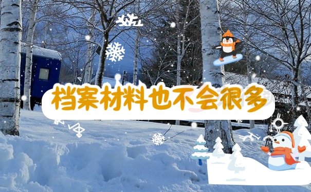 档案材料