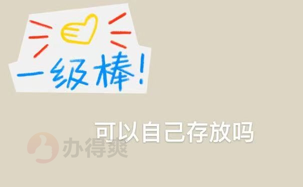 自行存放