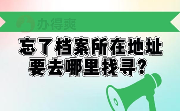 要在哪里查询档案？