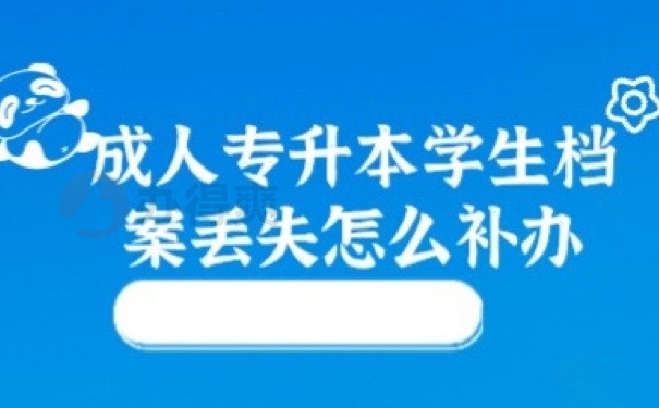 专升本档案