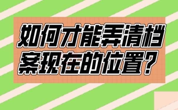 为什么要去查询档案呢？