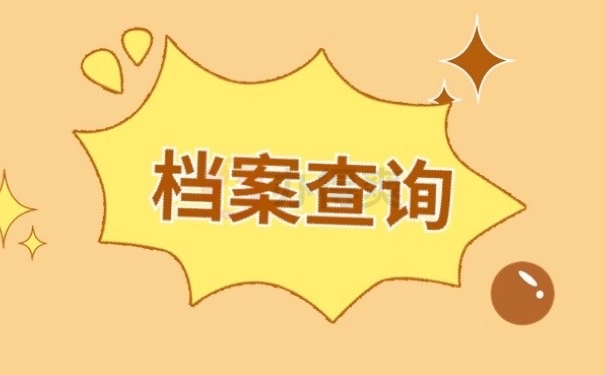 档案查询