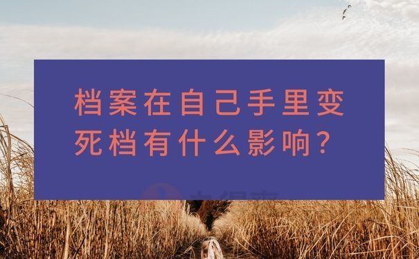 档案在自己手里变死档有什么影响？