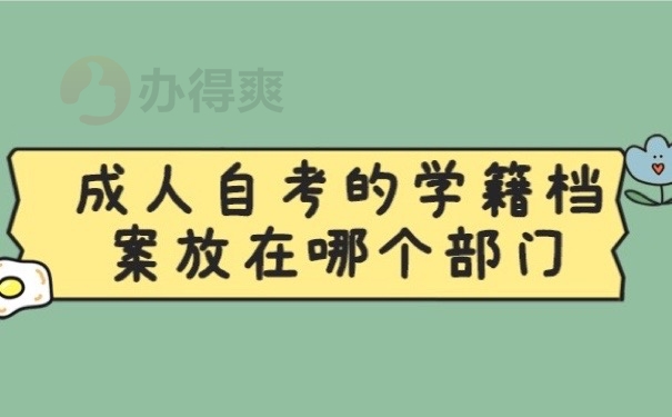 成考档案