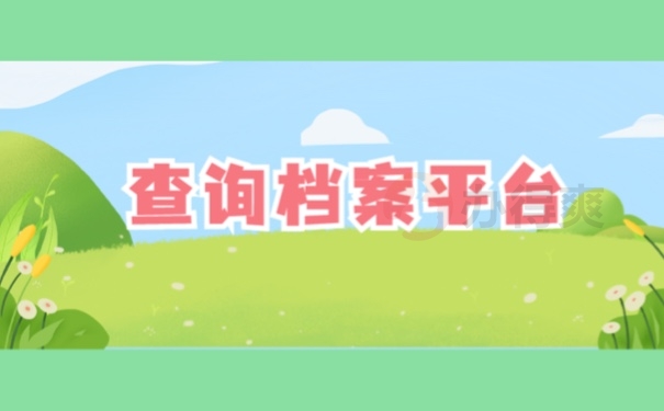查询档案平台