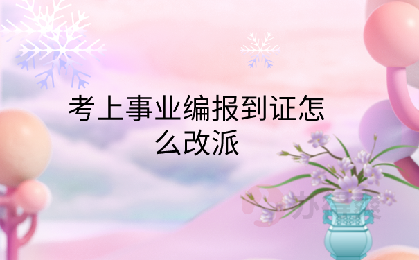 报到证改派
