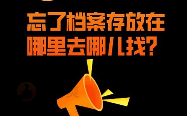 我们要去那几个地方查询档案？