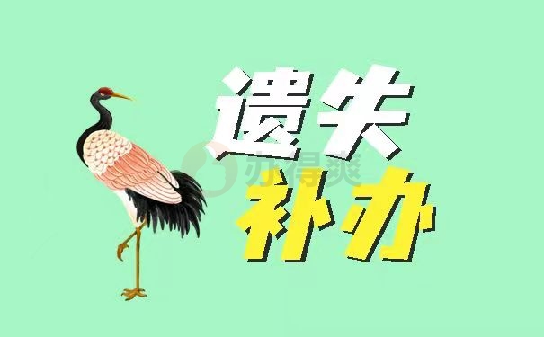 遗失补办
