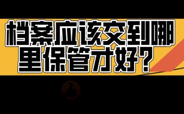 哪些地方可以托管档案并管理档案？