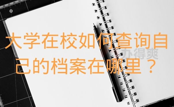 大学在校如何查询自己的档案在哪里？