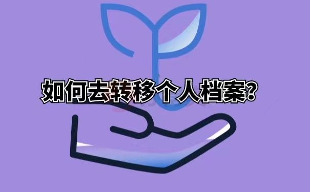 如何去转移个人档案？