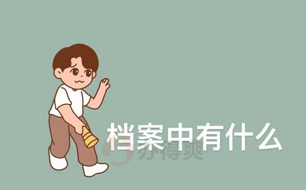 档案有什么