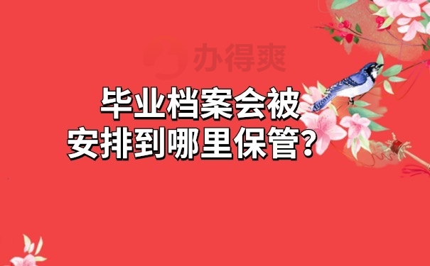 档案在哪里保管