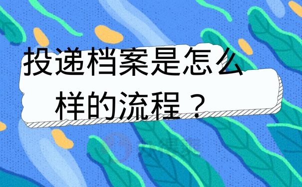 投递档案是怎么样的流程？