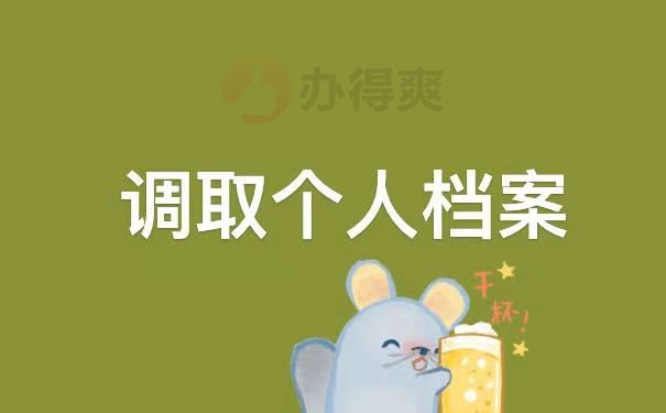调取档案