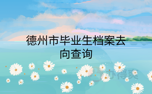 毕业生档案去向查询