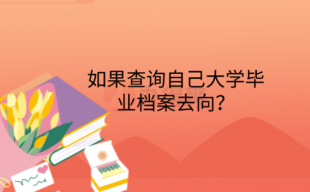 查询档案去向