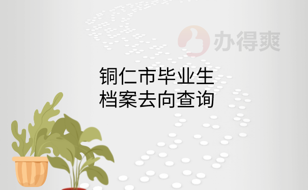 毕业生档案去向查询