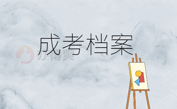 成考档案
