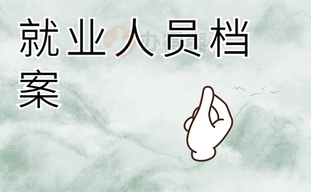 就业人员档案