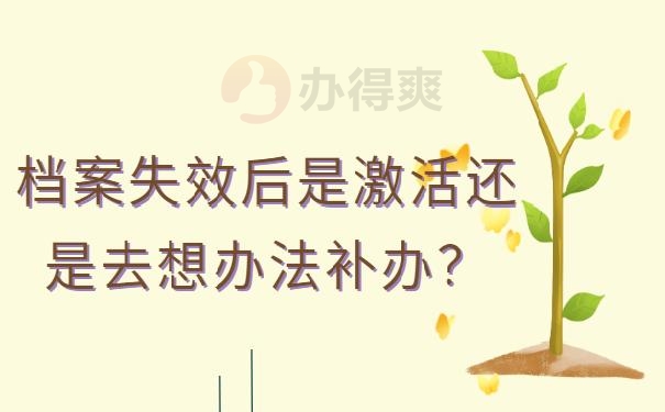 档案在自己手里