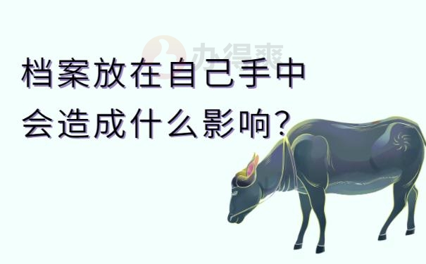 档案自己手里