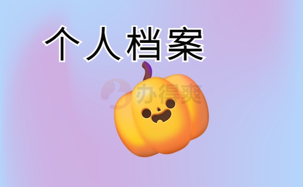 个人档案