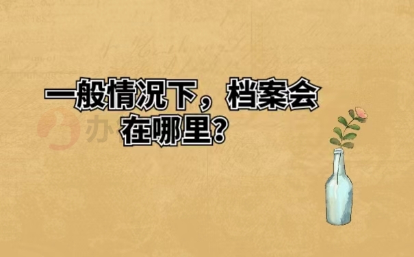 一般情况下，档案会在哪里？