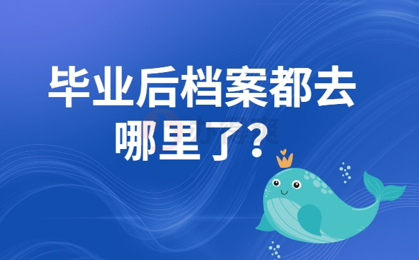 毕业后档案都去哪里了？