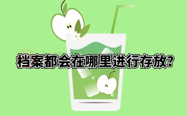 档案都会在哪里进行存放？