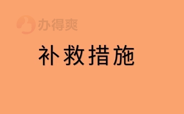 补救措施