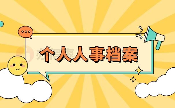 个人人事档案