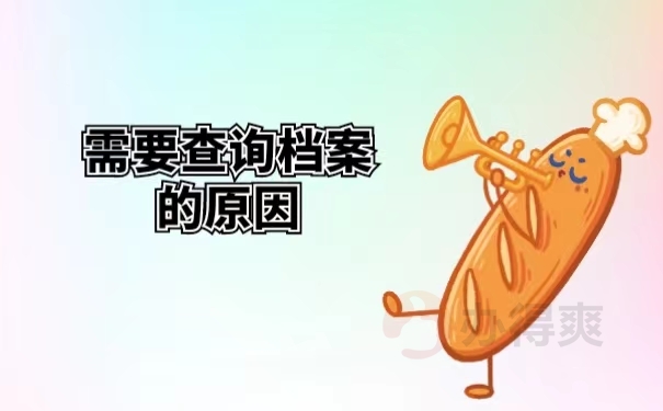 需要查询档案的原因
