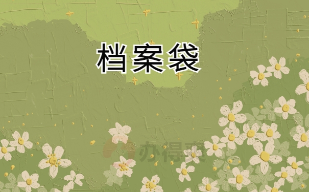 档案袋