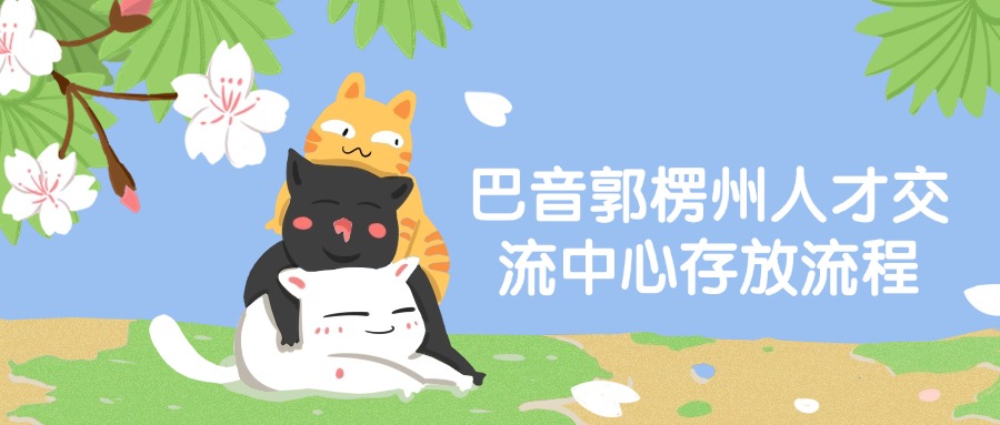 巴音郭楞州人才交流中心存放流程